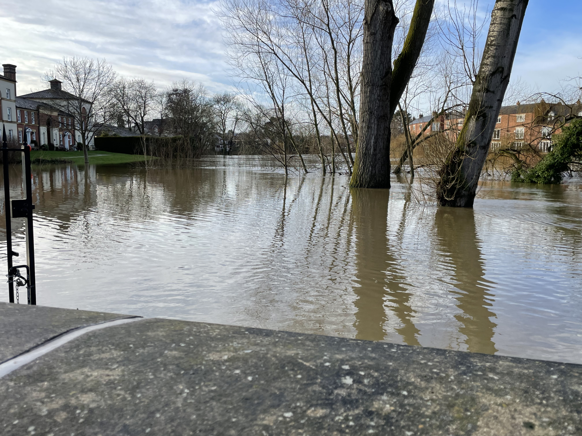 Flood Warnings Remain In Place Across West Midlands As Cold Weather ...